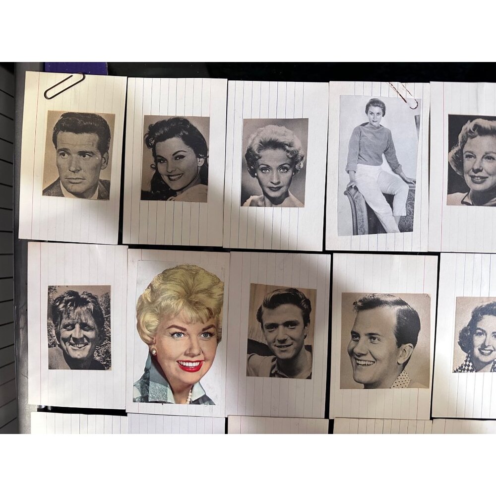 Vintage Hollywood Actors & Actresses Photo Biography Collection 1950s-1960s - Picture 3 of 10
